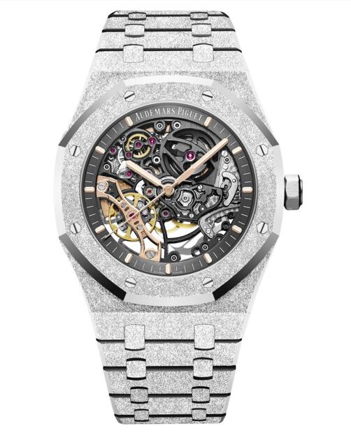 Buy 2019 Audemars Piguet Royal Oak Frosted Gold Double Balance Wheel Openworked 15407BC.GG.1224BC.01 Replica watch Buy 2019 Audemars Piguet Royal Oak Frosted Gold Double Balance Wheel Openworked 15407BC.GG.1224BC.01 Replica watch
